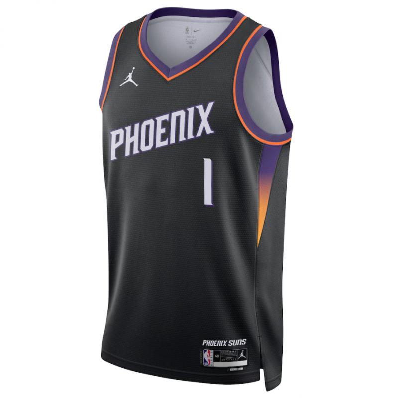Devin Booker Phoenix Suns Jordan Brand Unisex Swingman Jersey - Statement Edition - Black
