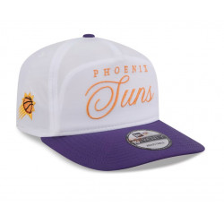 Men's New Era White/Purple 2025 NBA Draft 19TWENTY Adjustable Hat