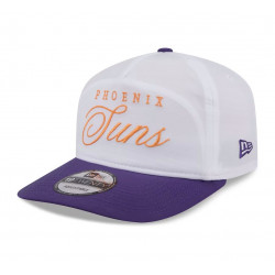 Men's New Era White/Purple 2025 NBA Draft 19TWENTY Adjustable Hat