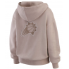 Phoenix Suns WEAR by Erin Andrews Women's Washed Pullover Crewdie - Tan