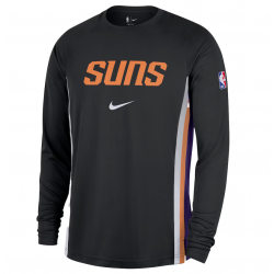 Phoenix Suns Nike 2025/26 Authentic Pre-Game Legend Dri-FIT Long Sleeve Shooting Shirt - Black