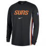Phoenix Suns Nike 2025/26 Authentic Pre-Game Legend Dri-FIT Long Sleeve Shooting Shirt - Black